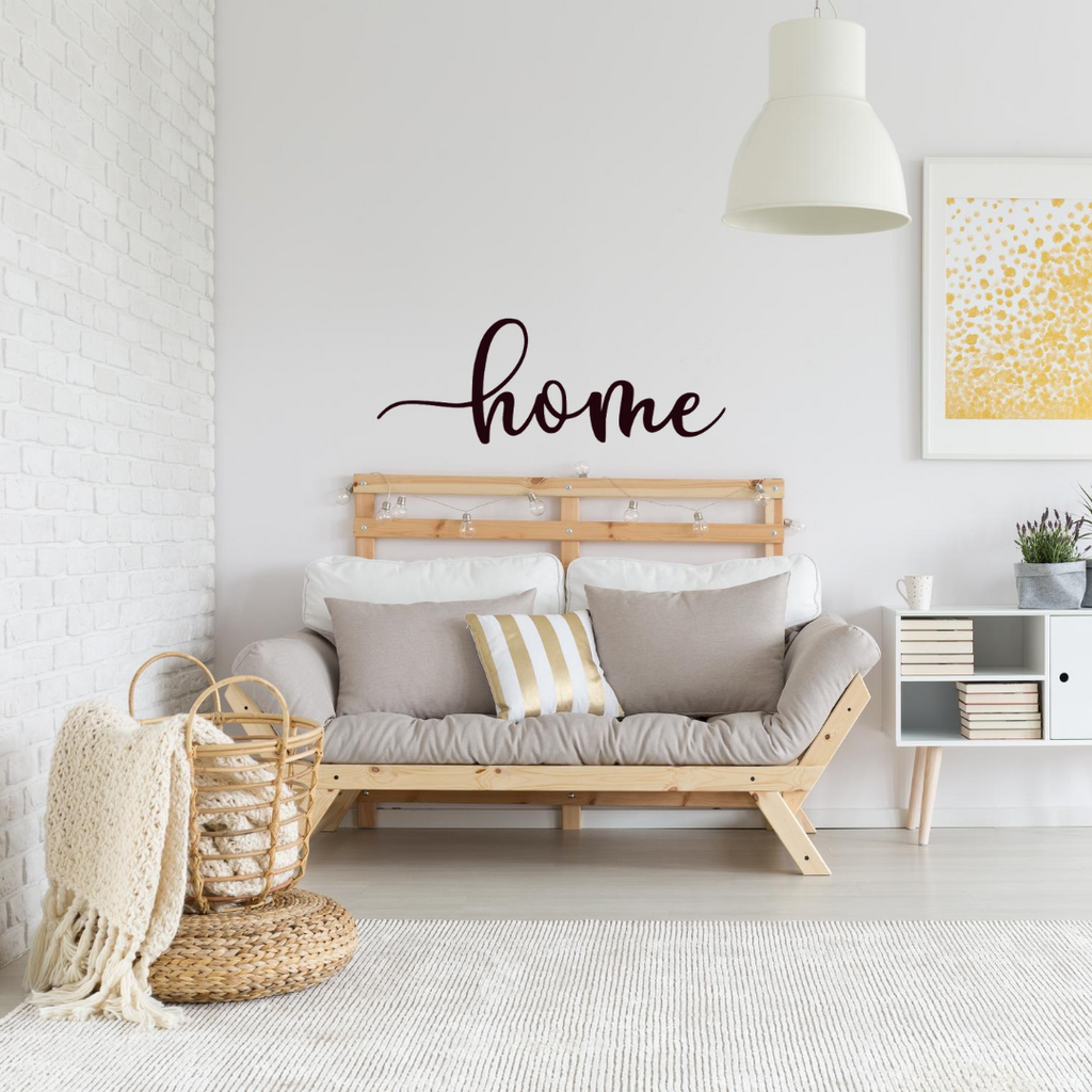 Home Script Sign – Steel Fox Designs