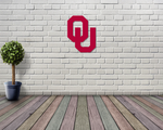 Oklahoma University Logo Sign