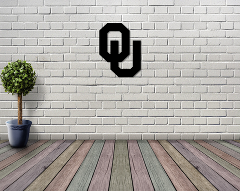 Oklahoma University Logo Sign