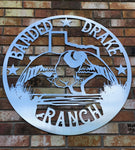 Custom Metal Business Logo Sign