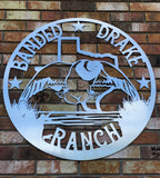 Custom Metal Business Logo Sign