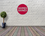 Oklahoma University Boomer Sooner Sign
