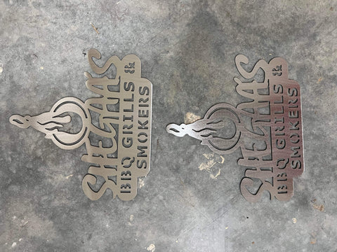 Sheegas Logo Sign and parts