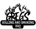 Custom Logo Sign and hinges