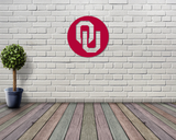 Oklahoma University Logo Sign