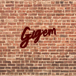 Gig’em Metal Aggie A&M Sign