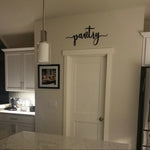 Pantry Metal Sign