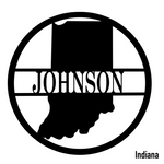 Indiana State Monogram
