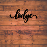 Lodge Sign