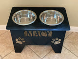 Custom Pet Bowl Stand