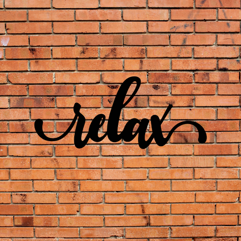 Relax Sign