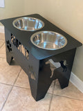 Custom Pet Bowl Stand