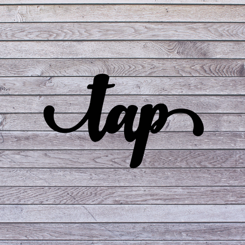 Tap Sign