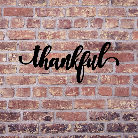 Thankful Sign