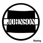 Wyoming State Monogram